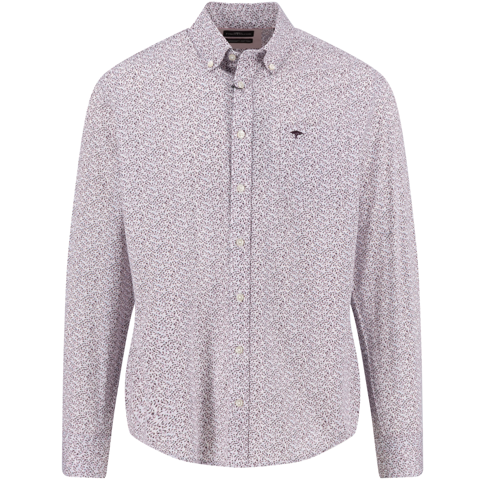 Fynch-Hatton Hatton Minimal Flower Print Shirt